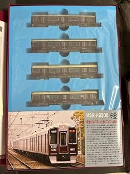 Amazon.co.jp: マイクロエース 阪急9300系 3次車 9302 4両セット MSK