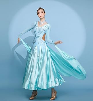 社交ダンスドレス スタンダードドレス 競技 デモ用 ルンバ　オーダーメイド 新品未使用社交ダンスドレス スタンダードドレス 競技 デモ用