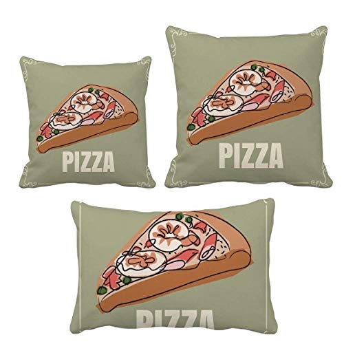 Coussin de canapé pizza italie design marin pour une déco de salon originale