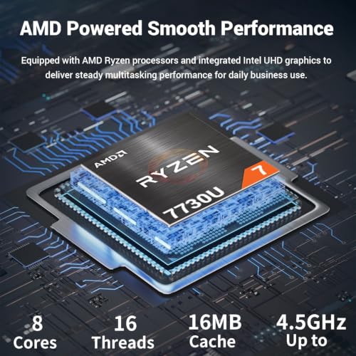 Image of Lenovo V14 AMD Ryzen 7 7730U 14 inch FHD Business Laptop, 16GB RAM | 512GB SSD
