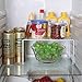 yaenoei Kitchen Shelves, Cabinet Organization Mini Storage Shelf, White,Set of 2