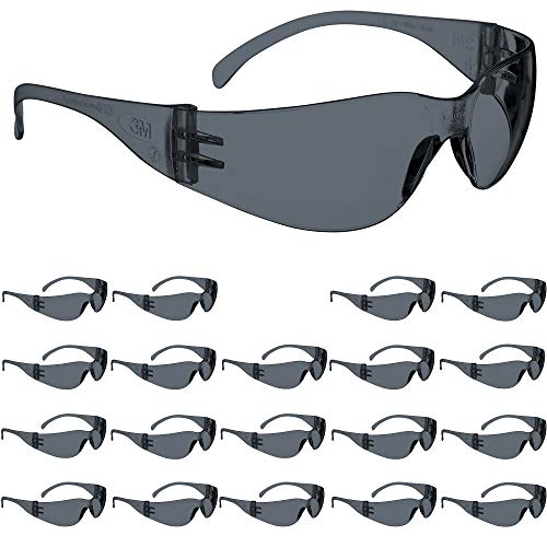 3M Safety Glasses, Virtua, 20 Pack, ANSI Z87, Unisex, Anti-Fog Gr...