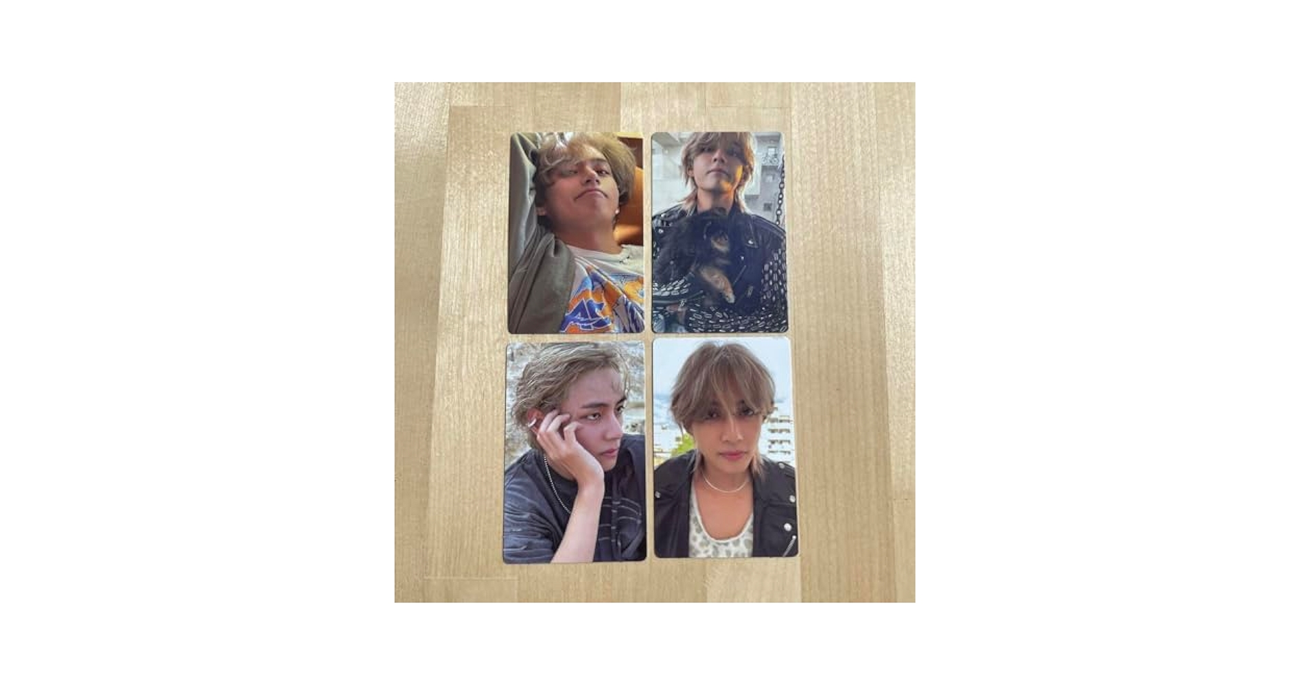 【公式】BTS layover アメリカ　USA ラキドロ　4枚セット☆テテ BTS V テヒョン テテ Layover JPFC ラキドロ トレカ - メルカリ