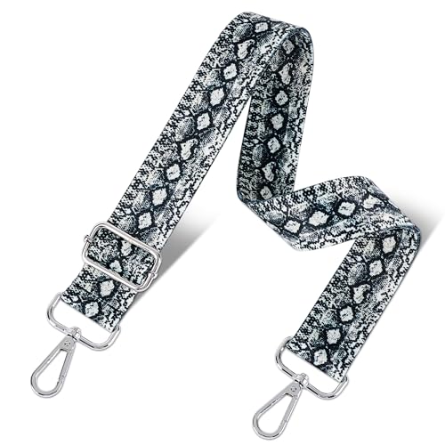 Image of chushui Silver Hardware Purse Strap,Replacement Crossbody Adjustable Shoulder Strap for Handbag Bag
