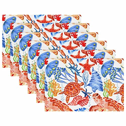 Sets de table lavables anti-chaleur pour protéger la table des rayures