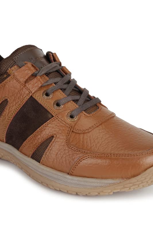 Image of Allen Cooper Comfortable Stylish Genuine Premium Leather Sneaker Shoes for Men