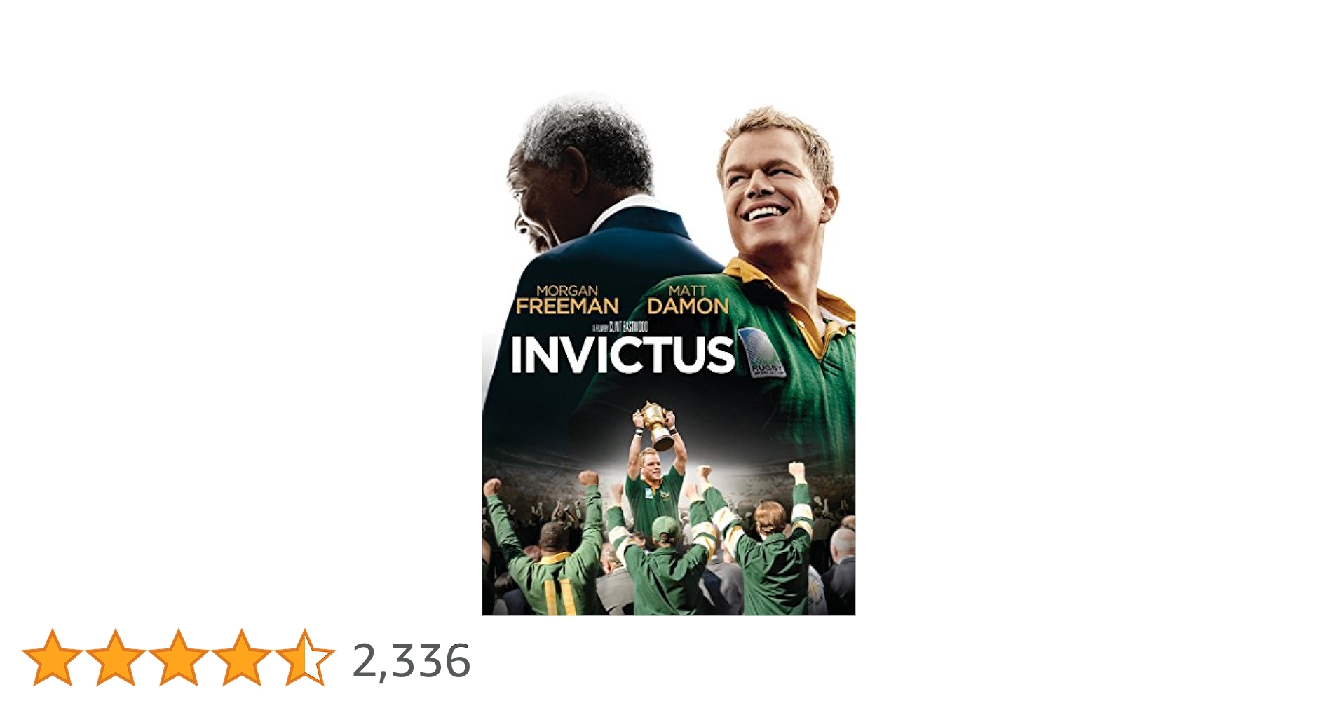 インビクタス/負けざる者たち　USオリジナル映画ポスター インビクタス 負けざる者たち : ポスター画像 - 映画.com