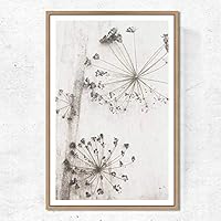 SIGNWIN Framed Canvas Wall Art Dried Plants Canvas Prints Home Artwork Decoration for Living Room,Bedroom - 16