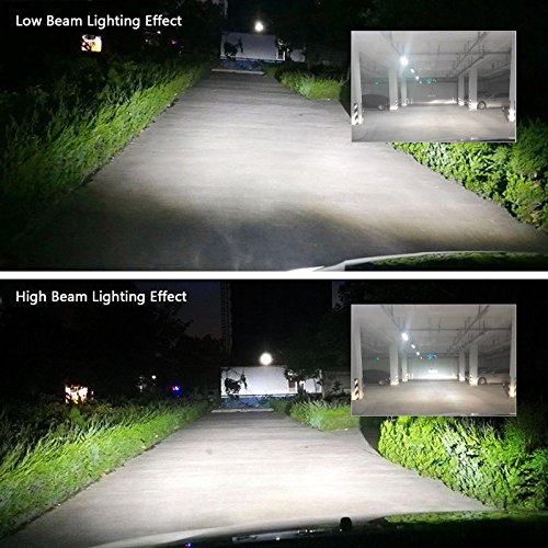 Led Headlight Bulbs For Gmc Sierra 1500/2500Hd/3500Hd (2007-2013), 9005 Hb3 High Beam And H8/H9/H11 Low Beam Combo Set High Power 480W 6000K Cool White 48000Lm Super Bright Headlamp Replacement #TOP1