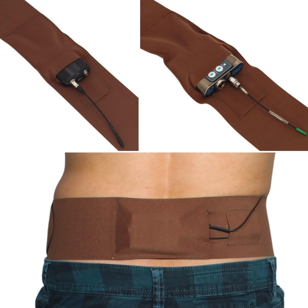 URSA Waist Strap With Sideways Pouch (Caramel, Medium (29" - 42") - Image 4
