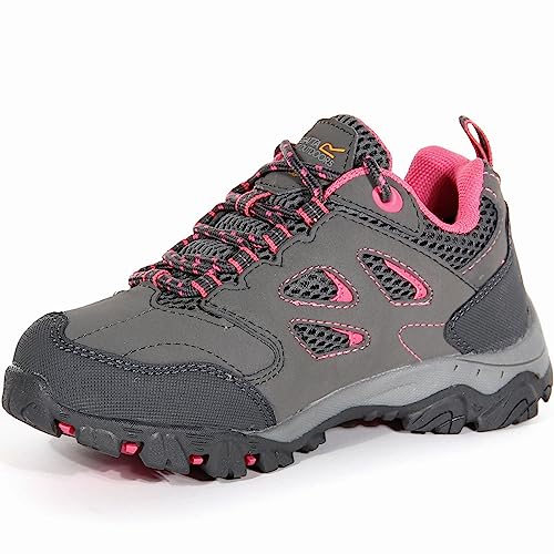 Childrens/Kids Holcombe Low Junior Hiking Boots (2 M US Little Kid) (Steel/Tulip)3