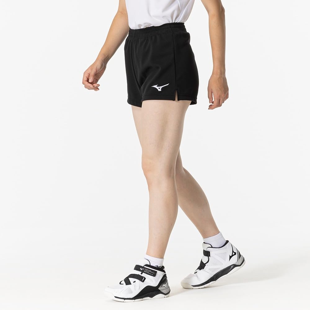 MIZUNO(ミズノ) バレーボールウェアゲームパンツ ニット素材 股下8.5cm(L寸) ストレッチ 吸汗速乾 V2MBB201レディース - 5