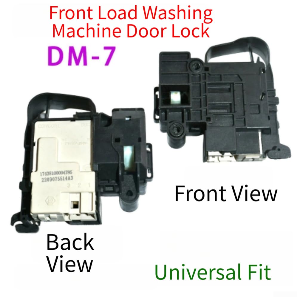 Cerradura de Puerta para Lavadora para hisense XQG100 UH1205FT 1426 Interruptor de Seguridad para bloqueo Plástico Repuesto Hogar 137x36x27mm