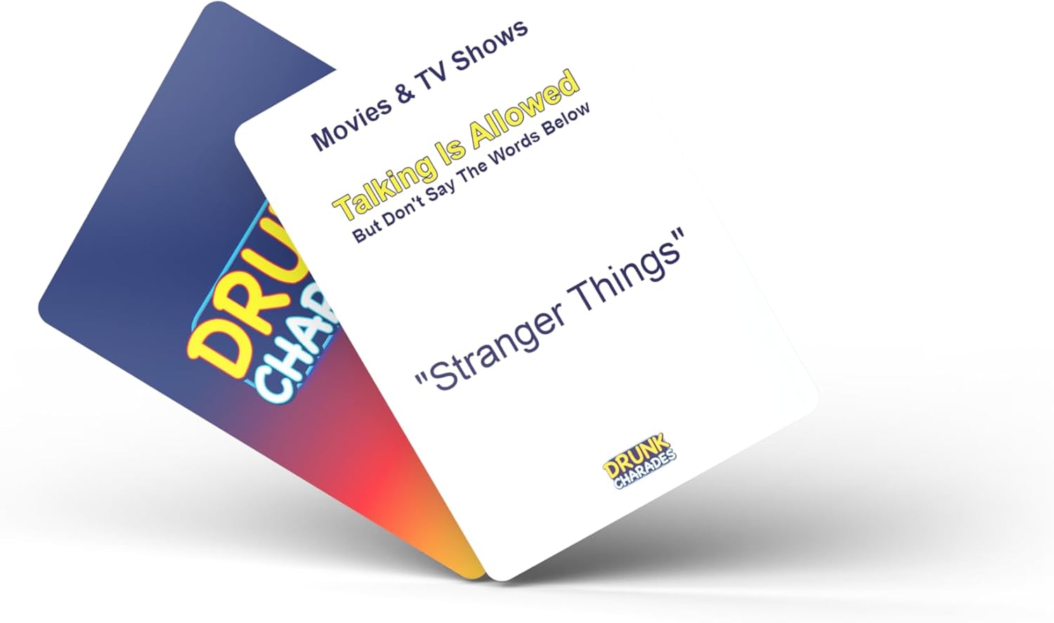 Drunk Charades – Hilarious Adult Drinking Game for Parties - Fun Word Guessing Game for Adults, Perfect for Game Nights, Birthdays, and Get-Togethers