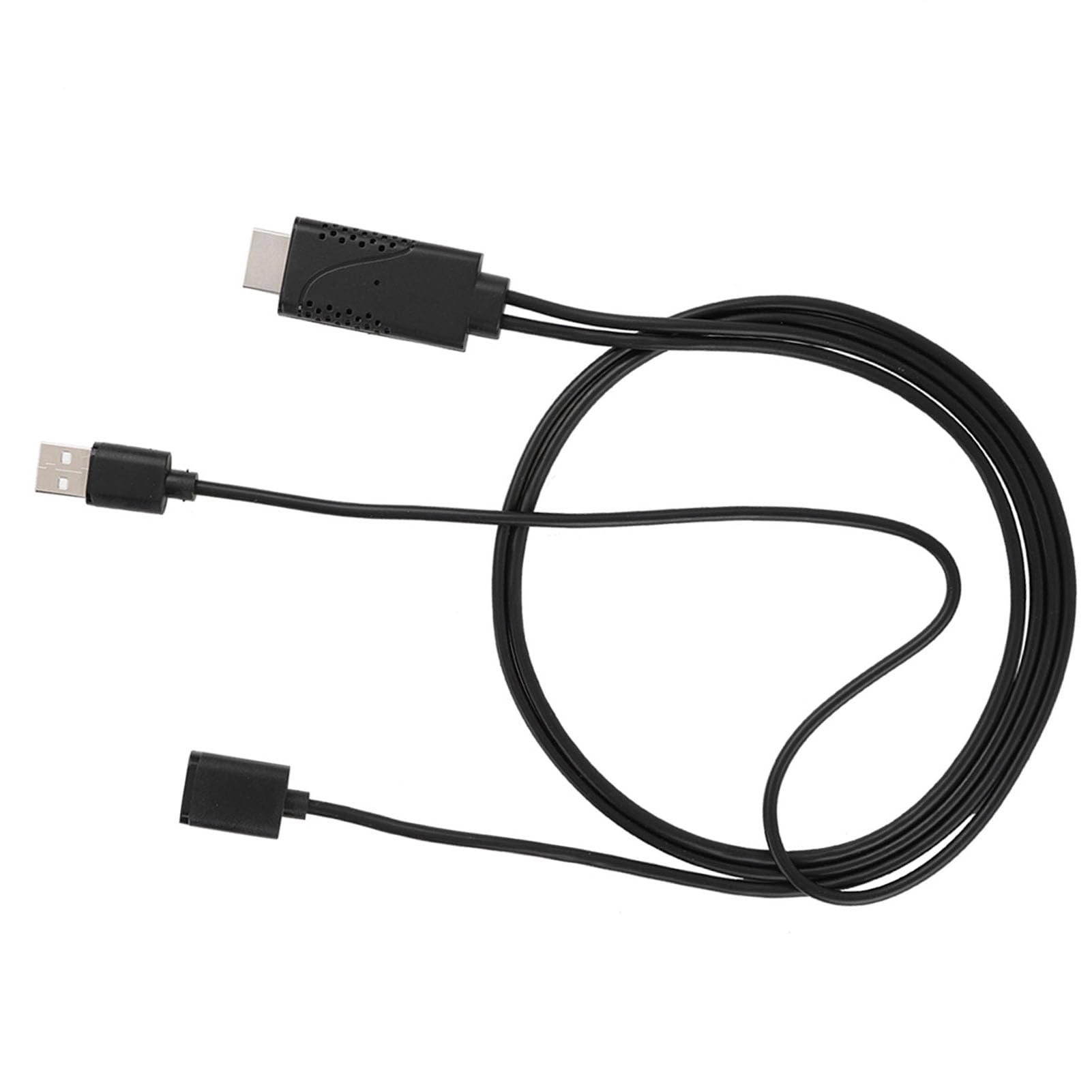 Câble adaptateur 2 en 1 1080p USB femelle vers HDMI mâle HDTV pour iOS Android