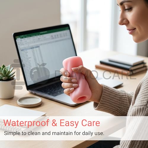 Image of Silicone Body Massager Tool, Twist Design Handheld Massage Roller, Ultra Soft Flexible Material for Muscle Relaxation, Hand Exercise & Daily Comfort Use for Men & Women