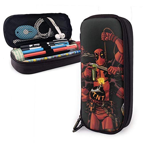 Preisvergleich Produktbild Bleistiftbeutel Federtasche Dead-Pool-Kapazität Studenten Schreibwarenbeutel Bleistifthalter Schreibtisch-Organizer