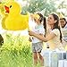 Sotiff Yellow Duck Piñata 13.8 Inch Cute Duck with Piñata Stick Blindfold Gender Reveal Confetti for Boy Girl Baby Shower Beach Pool Birthday Easter Party Decorations