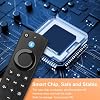 Control remoto de repuesto con voz para Firestick, compatible con Fire Smart TV Stick 4K, FireStick (Lite, 4K Max, HD, 2da Gen, 3ra Gen), TV Cube/Smart TV 3ra Gen 6