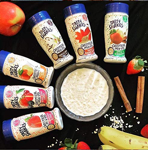 Tasty Shakes Oatmeal Mix-Ins, Maple Brown Sugar, 3 Ounce (Pack Of 6) #TOP4