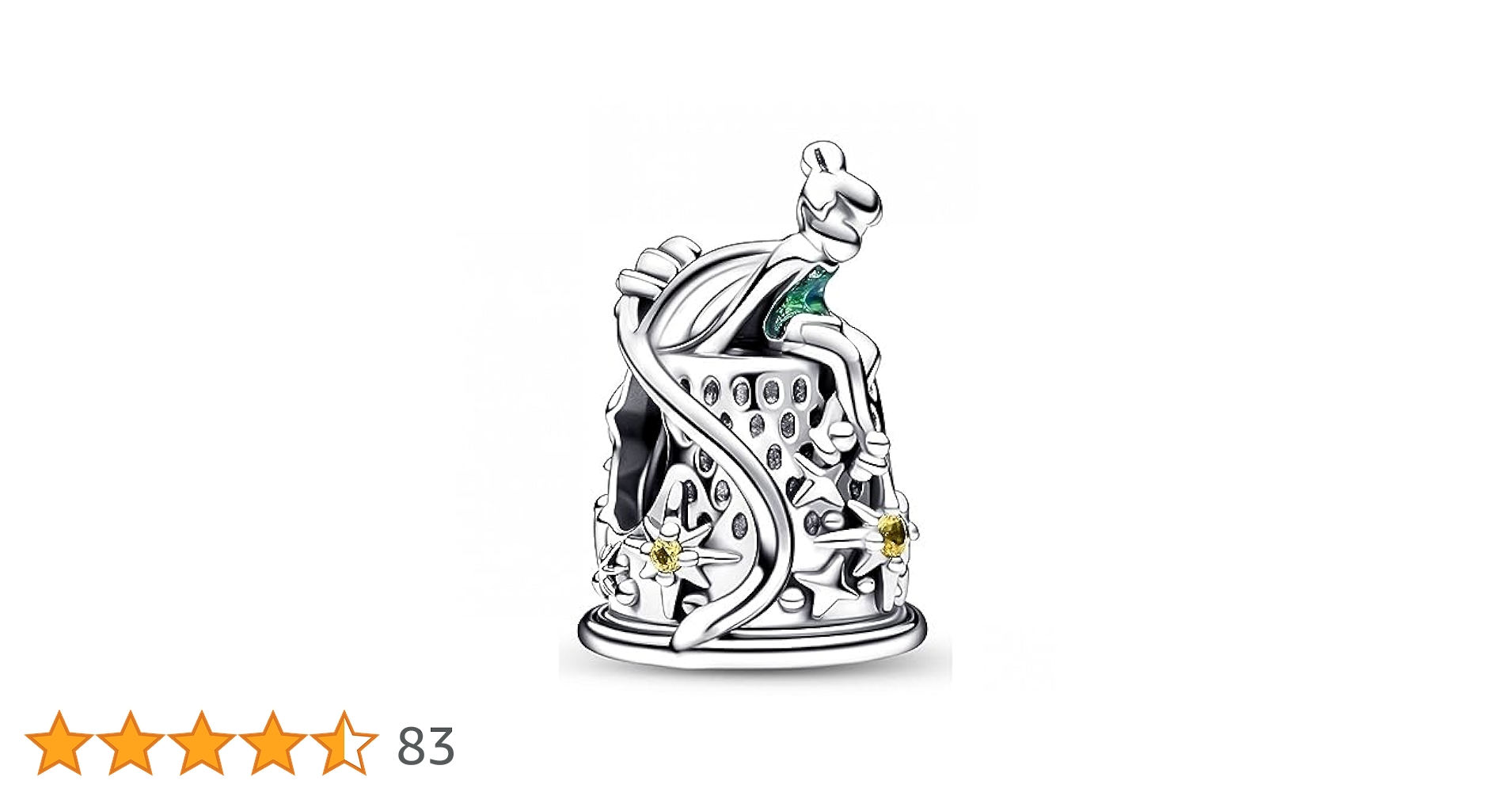 Amazon | Disney x Pandora 792520C01 ティンカーベル シンブル