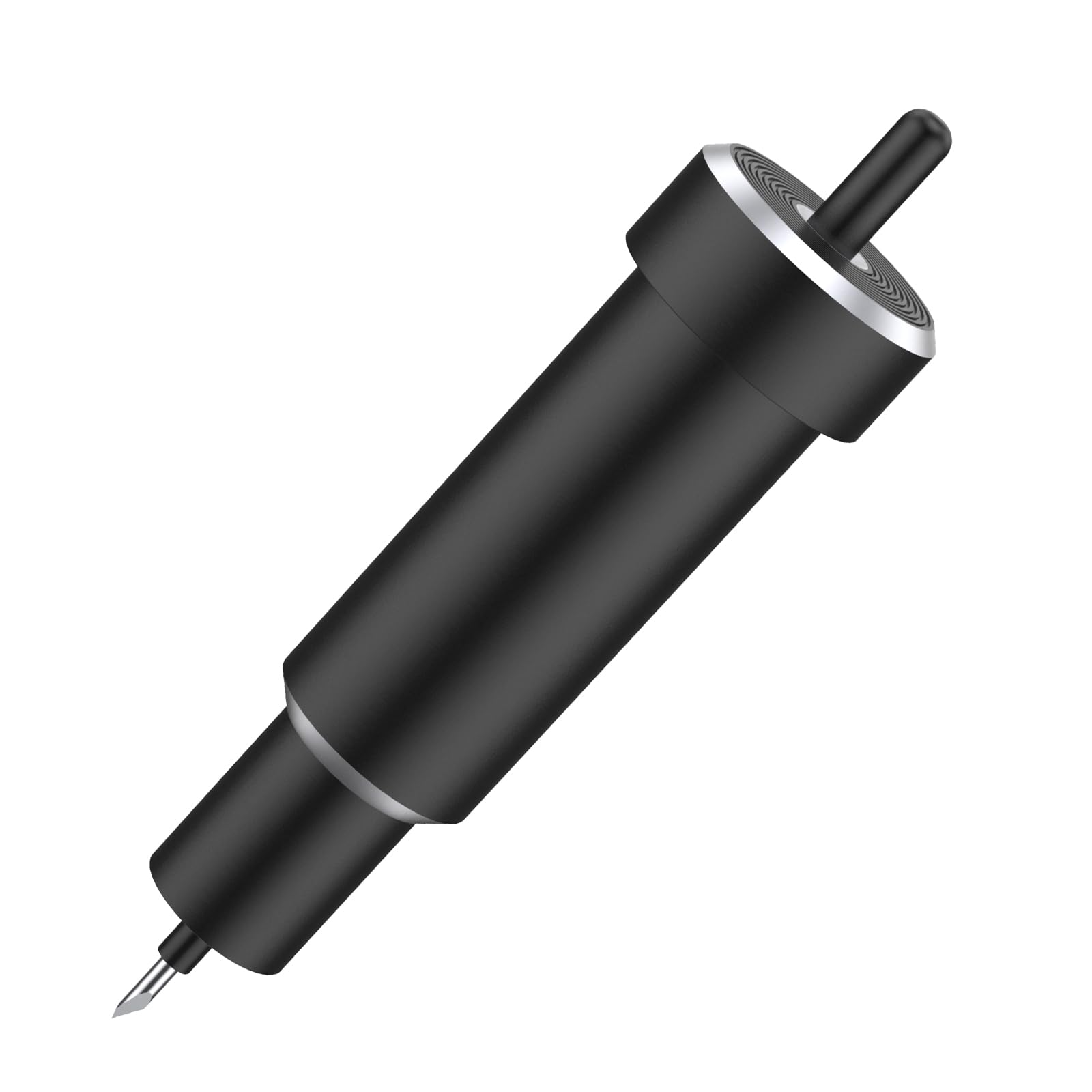 Deep Cut Housing, Metal Fine Point Housing, Stable Cutting Machine Deep Cut Housing, Replacement Portable Fine Point Holder Housing for Glitter Vinyl, Cardstock, Adhesive Foil, Vellum (Black)