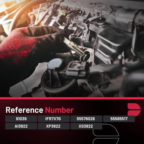 Image of BDFHYK 91039 Platinum Iridium Spark Plugs Compatible with Buick 2013-2021 Encore,Compatible with Chevy 2011-2015 Cruze 2016 Cruze Limited, 2012-2020 Sonic Trax 1.4L L4 Replacement for XP3922 Set of 4