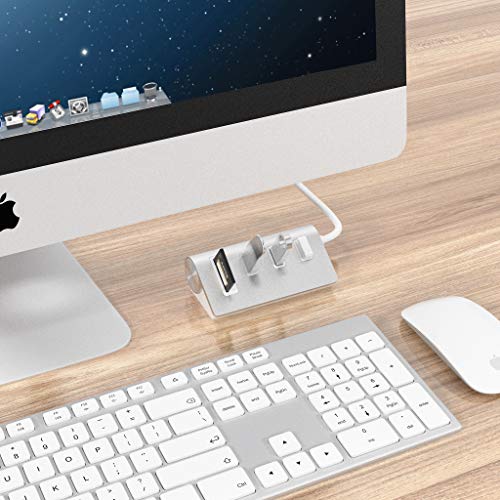 Cateck Bus-Powered Usb 3.0 3-Port Aluminum Hub With Sd/Tf Card Reader Combo For Imac, Macbook Air, Macbook Pro, Macbook, Mac Mini, Pcs And Laptops #TOP5