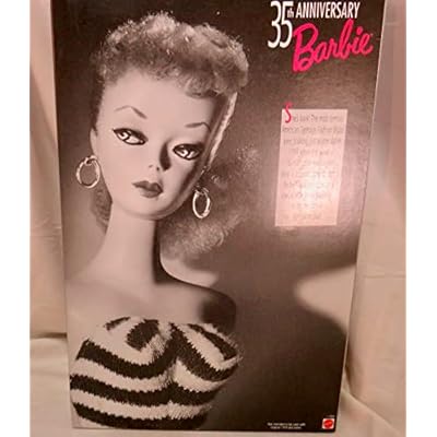 Original 1959 Blonde Barbie Doll 35th Anniversary Special Edition