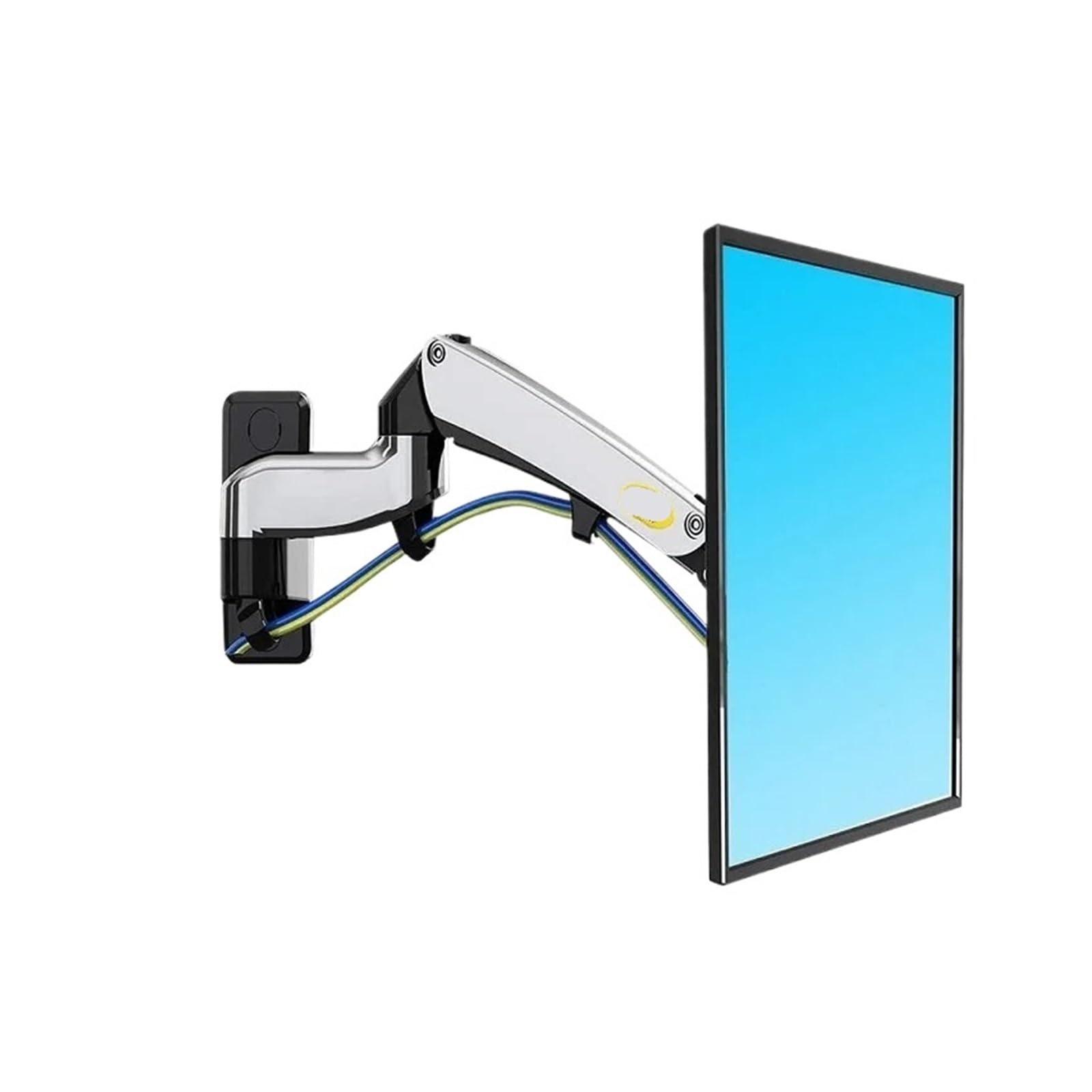 F300 F450 F500 Ramię do monitora z pełnym ruchem Uchwyt ścienny do telewizora z regulowaną sprężyną gazową do monitora LCD LED 24 "-60" (F300 for 24-35in TV)