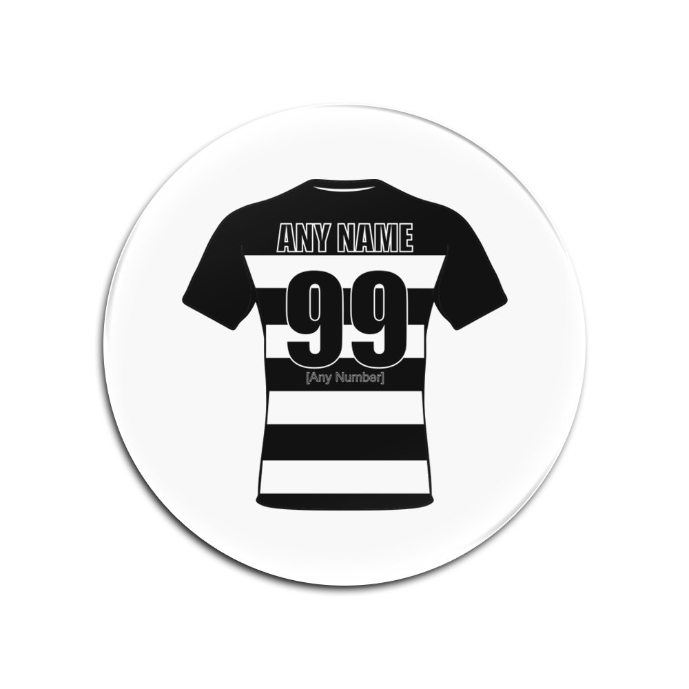 Dessous de verre bois brillant Airlie Birds premium personnalisés rugby