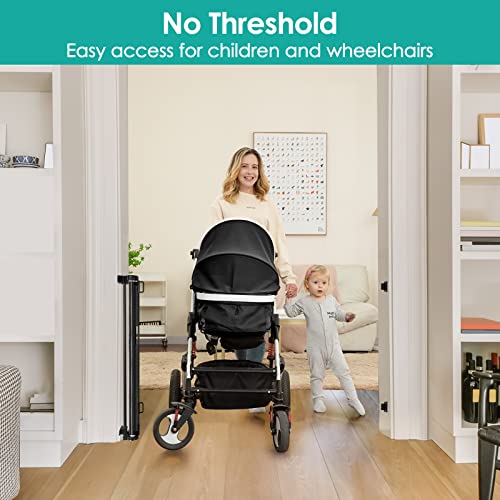 200 Inch Extra Large Baby Gate Retractable Baby Gates Extra Wide Baby Gate For Dogs Indoor Extra Long Retractable Dog Gate Mesh Baby Gate For Stairs Safety Gates For Kids Child Gates For Doorways #TOP4