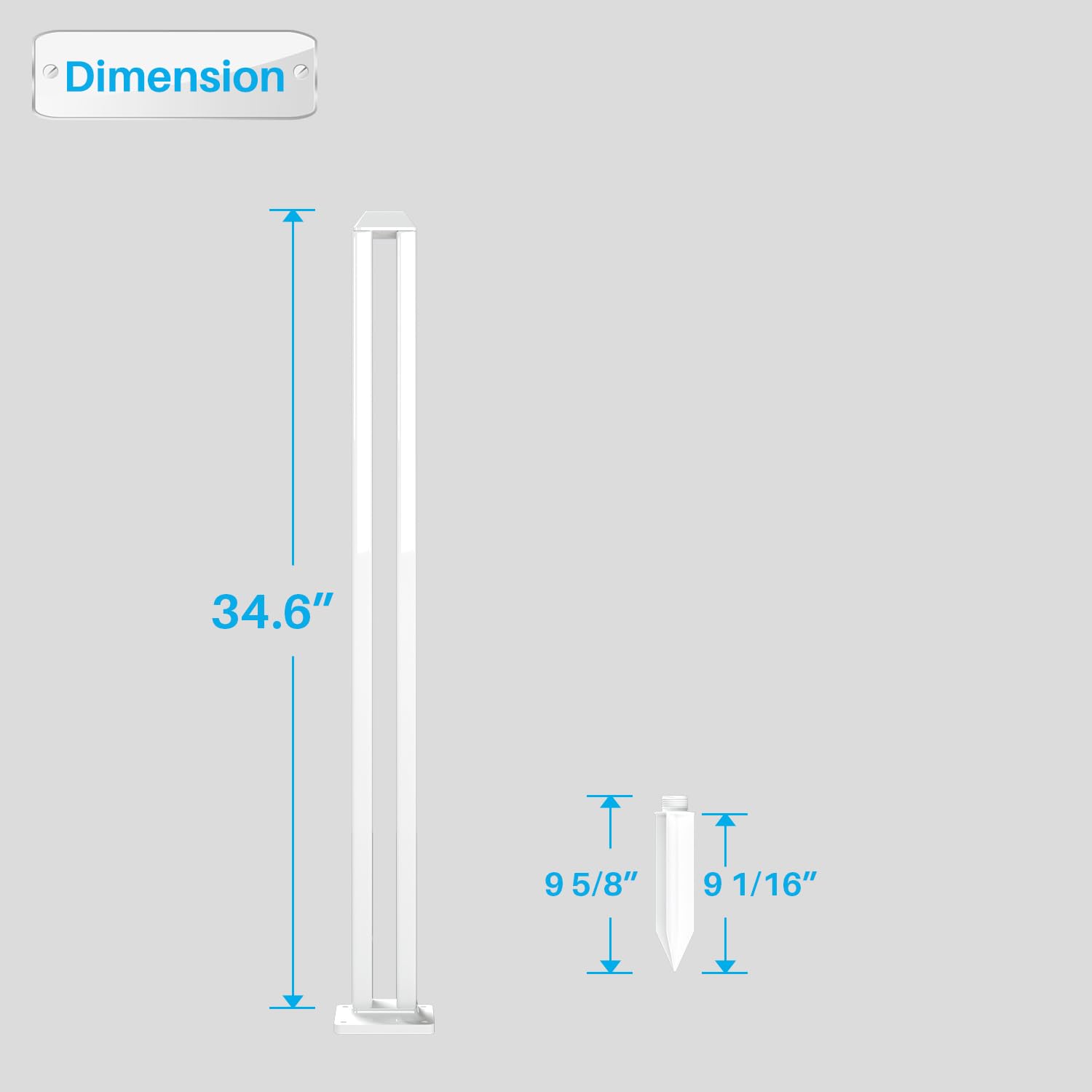 Snapklik.com : Patio Garden Fence 34.6