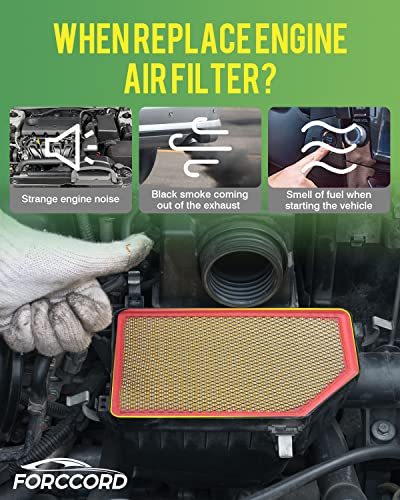 Image of 2-Pack Engine Air Filters for Silverado 2500HD /3500HD 2020-26 6.6L Duramax