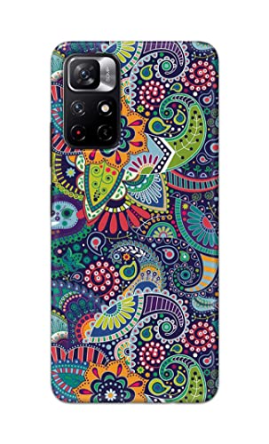 Image of Printed Hard Back Cover Case for Mi Redmi Note 11T 5G | Mi Redmi Note 11S 5G Back Cover (Miraculous Patterns) -1803
