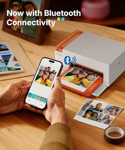 Liene Amber M110 Bluetooth Photo Printer 80 Sheets,