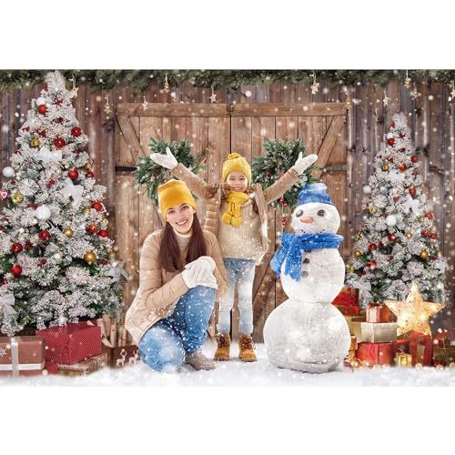Fondo Fotográfico Navideño de Tela Poliéster 215x150 cm miniatura 3