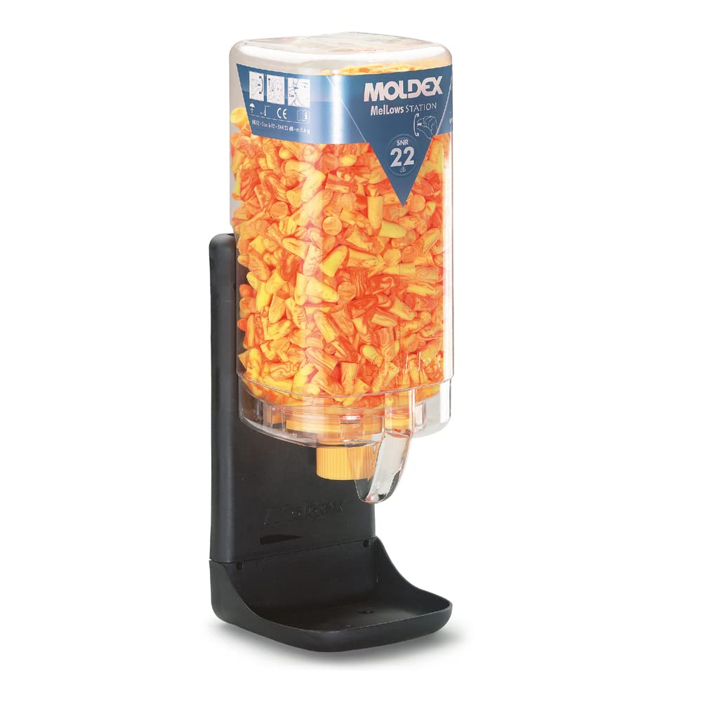 Moldex 7650 SNR 22 db "MelLows tapones para los oídos – Multicolor (500 unidades)