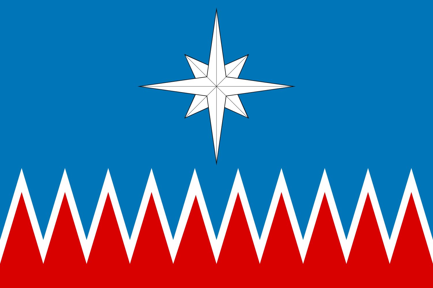 Drapeau Lomovskoe rural de qualité supérieure avec finitions haut de gamme