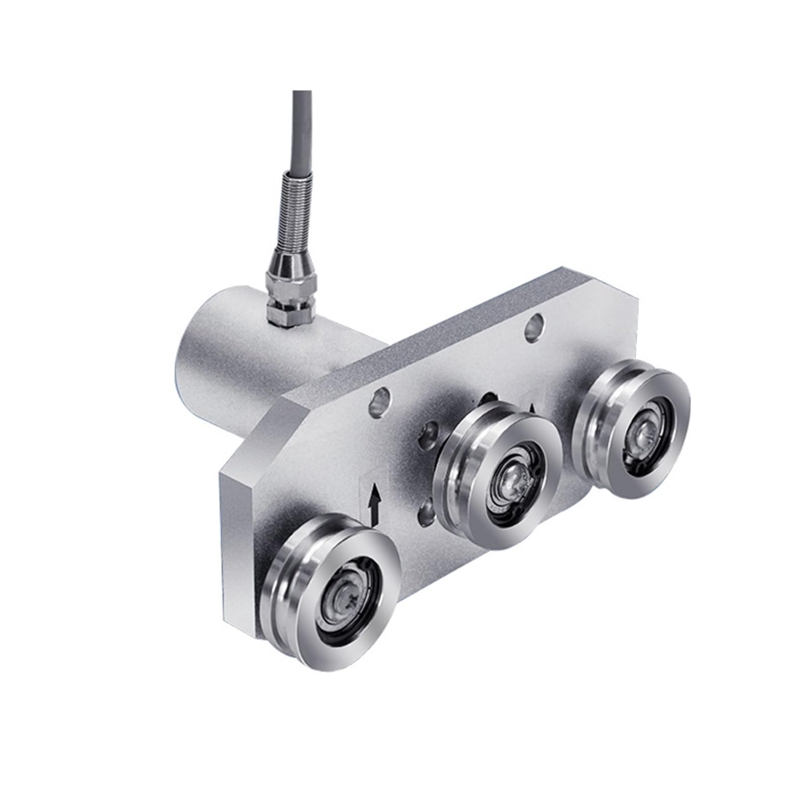 Load Cell, 3 Wire Load Cell Tension Sensor 0.3kg 0.5kg 1kg 2kg 3kg 5kg 10kg 20kg 30kg 50kg 100kg Scale Three Pulleys Wire Rope Force Weight,for Measure Force, Pressure(5KG)