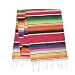 Eccbox 14 x 84 inch Mexican Serape Table Runner Mexican Party Wedding Decorations, Fringe Cotton Striped Table Runner Fiesta Decorations