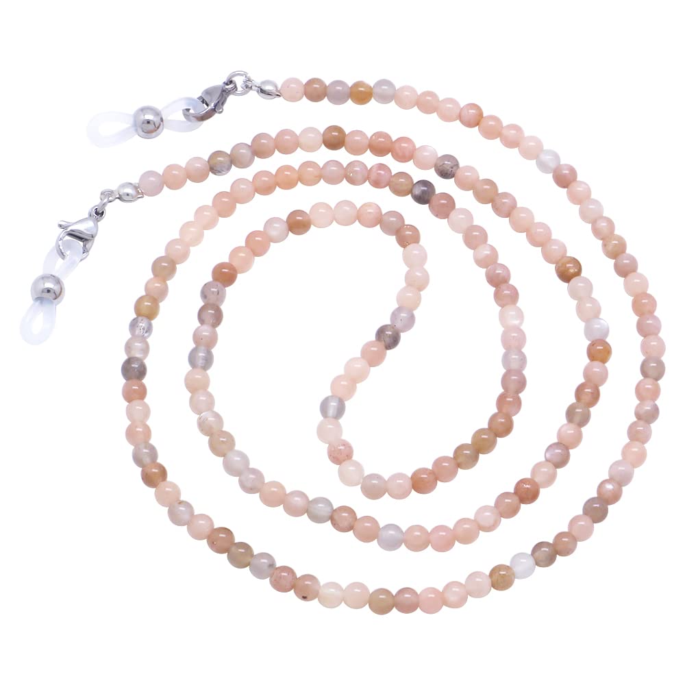 KAI Top Eyeglasses Fashion Beaded Face Mask Holder Lanyard for Women