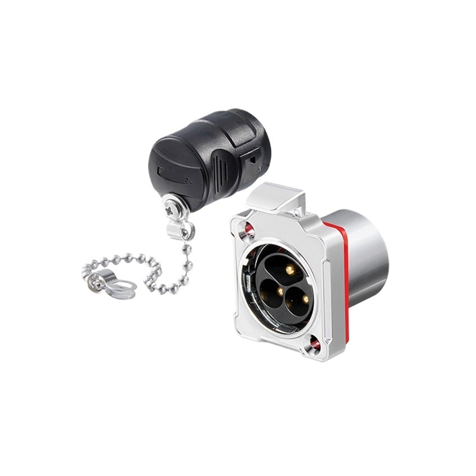 Connecteur de soudage 35A M24 avec embase métallique durable - 3