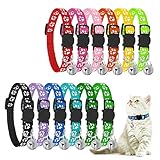 Katzenhalsband mit Glöckchen: Mit diesem Halsband und dieser Klingel finden Sie schnell Ihr schönes Haustier. Mit Hilfe von Synonymen können Sie den Standort von Katzen und Katzen bestimmen und andere gefährliche Tiere oder Fremde vertreiben