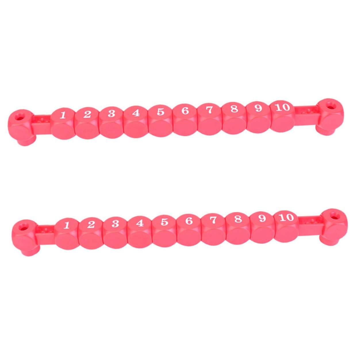 BCOATH 2Pcs Tabletop Foosball Score Counters Lightweight Multipurpose Scorekeeper Unit Device for Table Soccer Game Props Easy to Carry and Use Replacement for Worn Scorekeepers