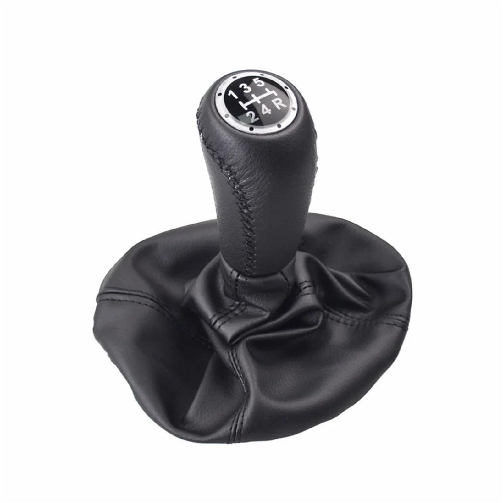 QMTVFSRH Car Gear Shift Knob for Fiat for Punto 188 Car Shifter Stick Lever Gaiter Boot Cover Gear Shift Knob