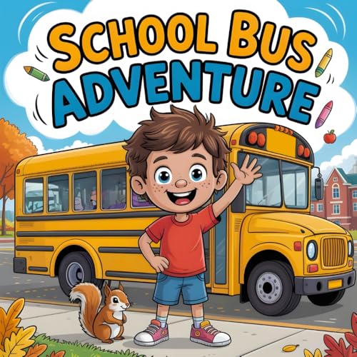 School Bus Adventure book for kids: A First Day of School Story, Children’s Book About Riding the Bus, Making Friends for Preschoolers and Kindergartners