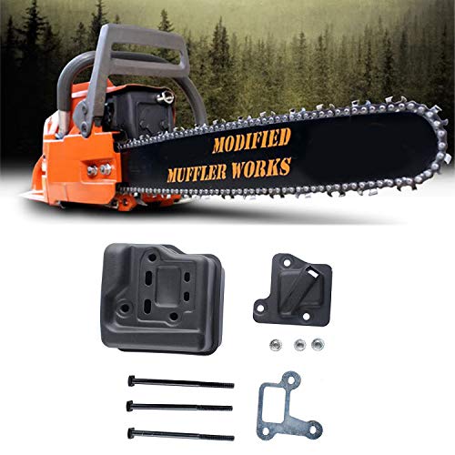 wadoy Exhaust Muffler Bolt Gasket Compatible with Stihl MS310 MS290 MS390 029 039 Chainsaw