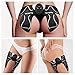 MOICO Butt Hips Trainer, 2020 Upgrade Muscle Toner Fitness Training Gear Home Office Ab Trainer Workout Equipment Machine Fitness for Women Men,10 Pcs Free Gel Pads…