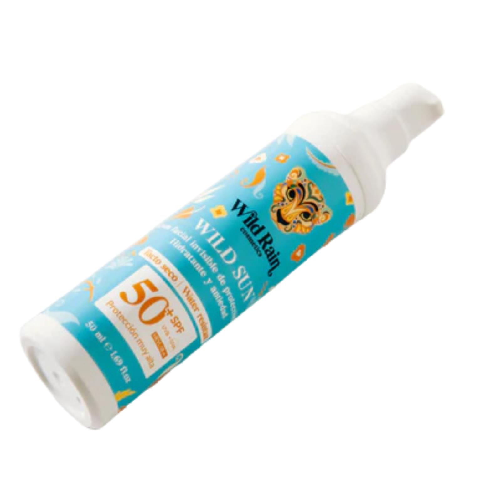 Protector Solar Facial SPF 50+ Invisible | Sérum Antiedad con Vitamina C y E | Protección UVA UVB Luz Azul (HEV) e IR | Hidratante Ligero para Todo Tipo de Piel | 50 ml